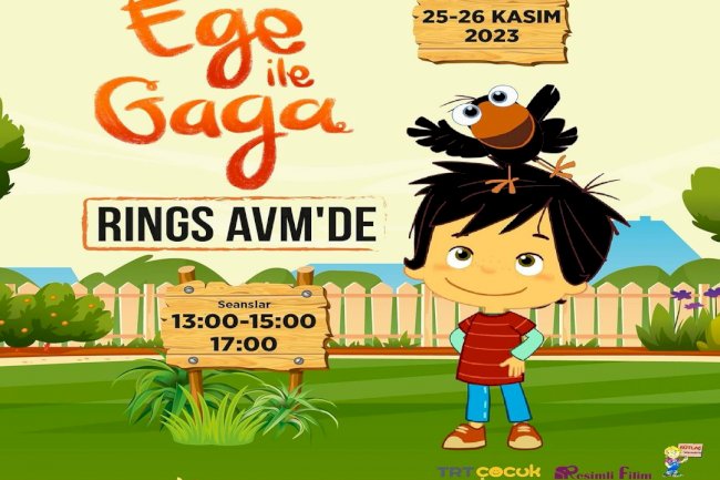 EGE İLE GAGA RİNGS AVM'DE SİZLERLE