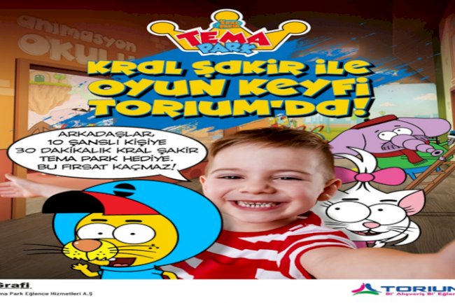 Torium Avm'de  Kral Şakir ile Oyun Keyfi Torium’da