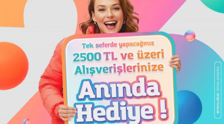 avmorion 15-18 Ekim tarihlerinde yapacağınız alışverişleriniz sürpriz hediyeler